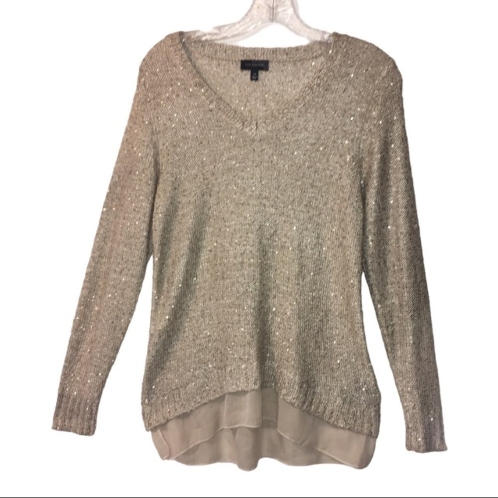 3/$21 The Limited Long Sleeve Tunic Sweater